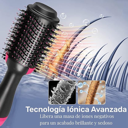Cepillo Secador 4 En 1 Multifuncional Para Todo Tipo De Cabello