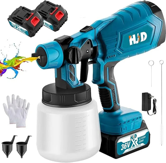 Pistola de Pintura Inalámbrica Portátil (Cualquier Tipo de Pintura)