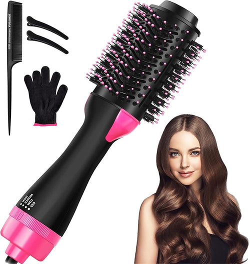 Cepillo Secador 4 En 1 Multifuncional Para Todo Tipo De Cabello