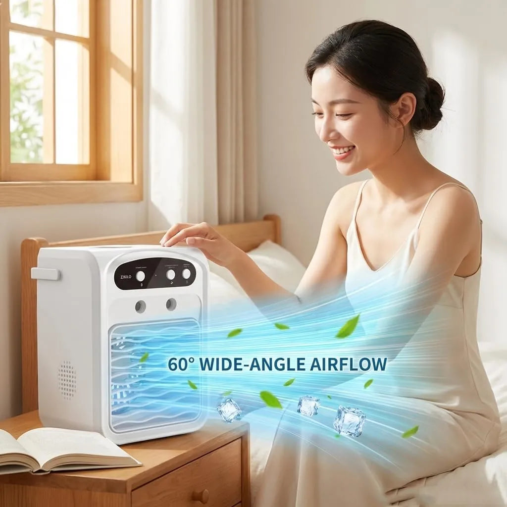 Enfriador Portátil Ventilador con Niebla