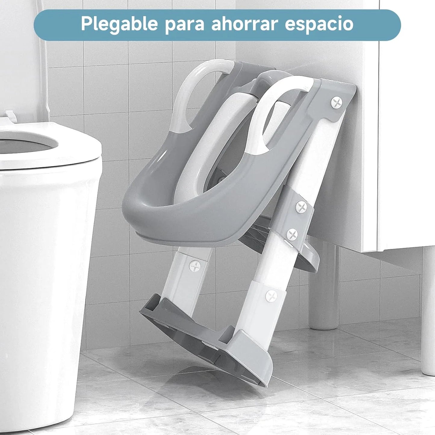 Asiento Entrenamiento para Ir Al Baño Con Escalera Para Bebés