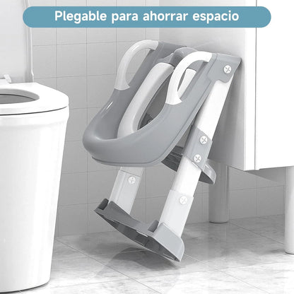 Asiento Entrenamiento para Ir Al Baño Con Escalera Para Bebés
