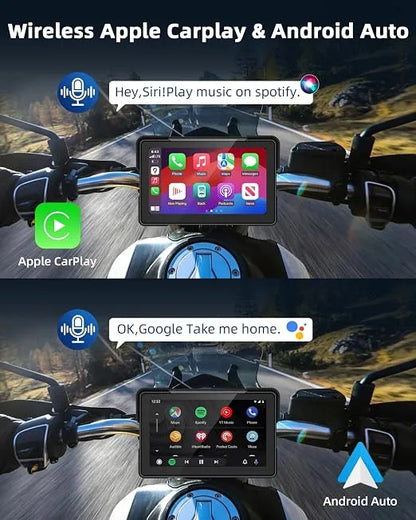 Pantalla CarPlay Moto