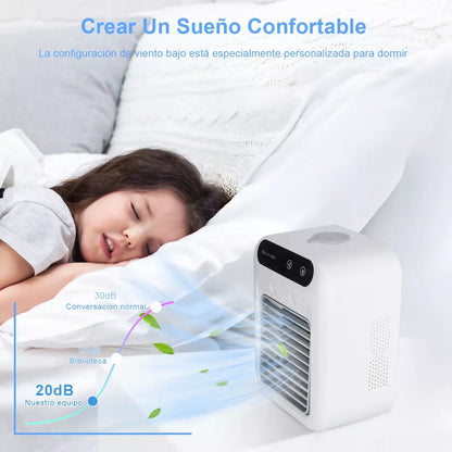 Enfriador Portátil Ventilador con Niebla