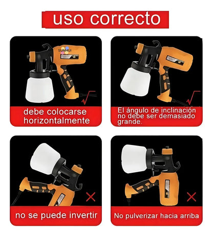 Pistola de Pintura Eléctrica