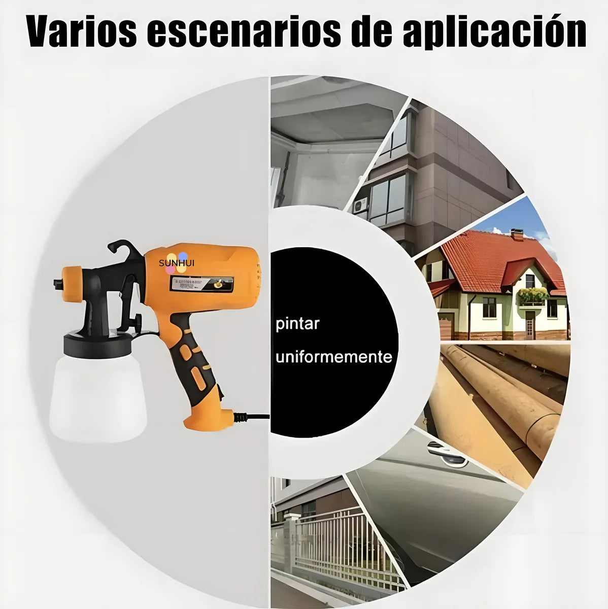 Pistola de Pintura Eléctrica