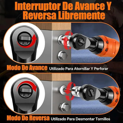 Matraca de Impacto Inalámbrica 3/8"